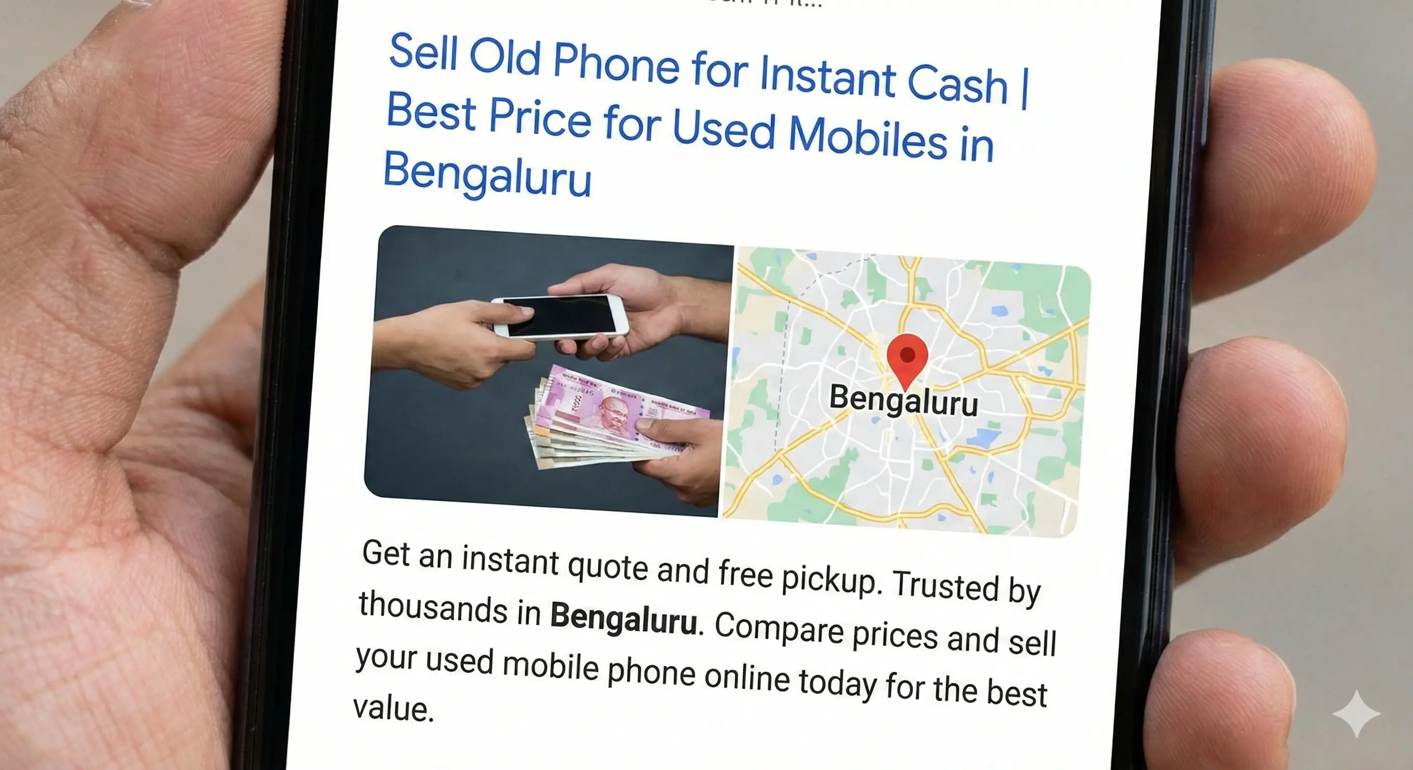 Sell Old Phone for Instant Cash | Best Price for Used Mobiles